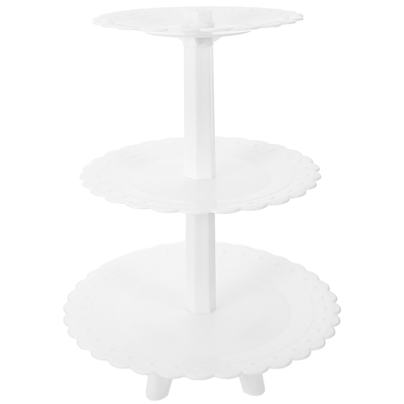 Three-Tier Plastic Cake Stand  - огляд і ціна Cupcake Stand Tier