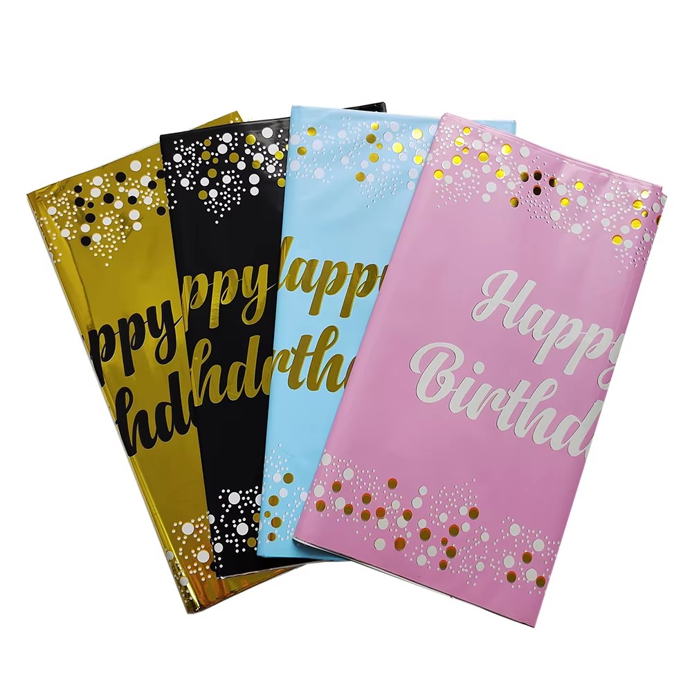 Happy Birthday Disposable Tabl - огляд і ціна Table Cloth Disposable