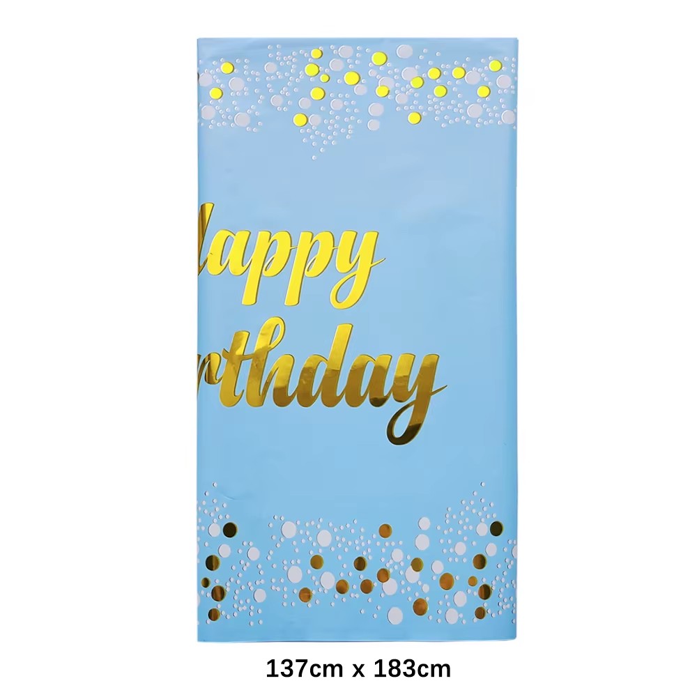 Happy Birthday Disposable Tabl - огляд і ціна Table Cloth Disposable