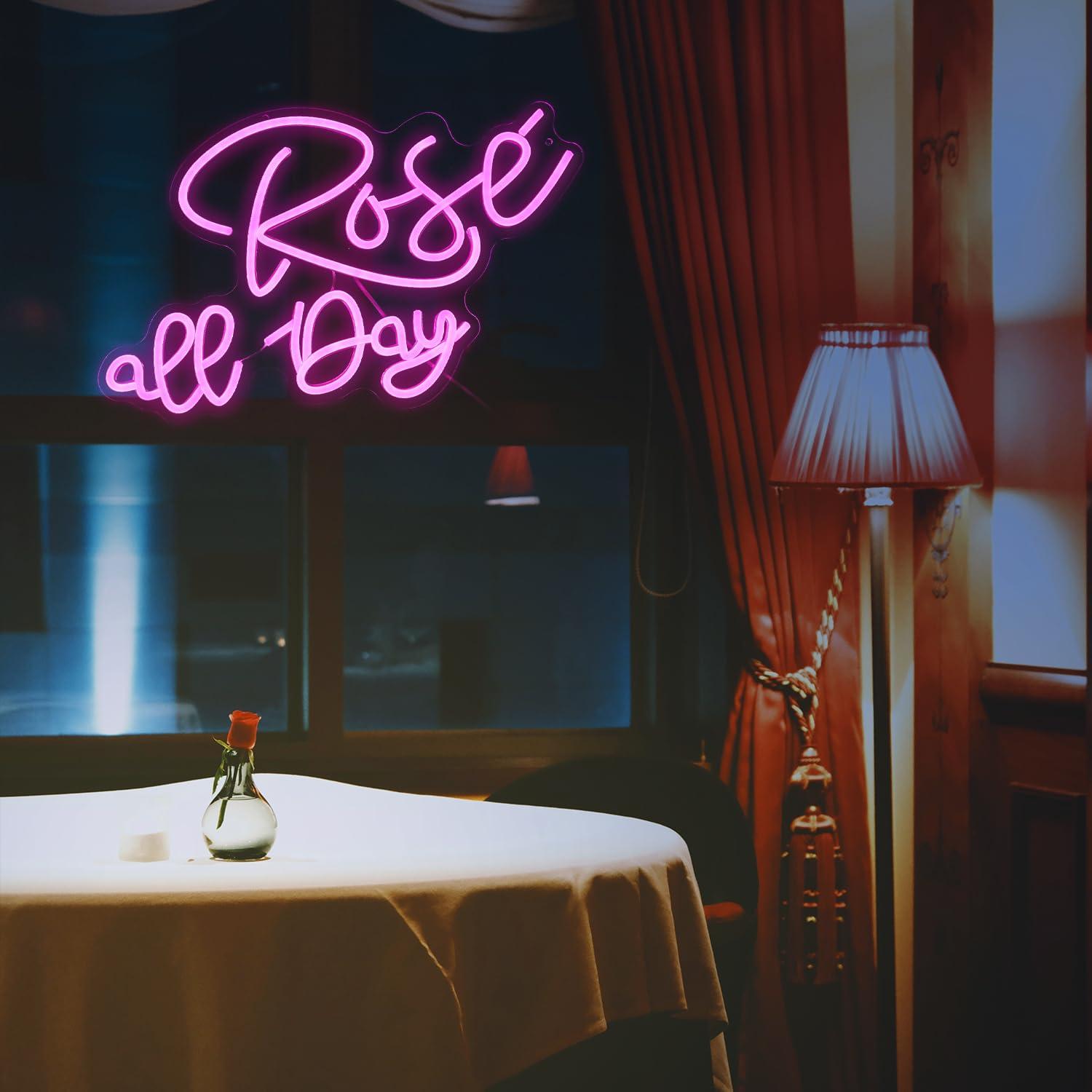 Rose All Day Neon Sign Dimmabl - огляд і ціна Neon Sign Party