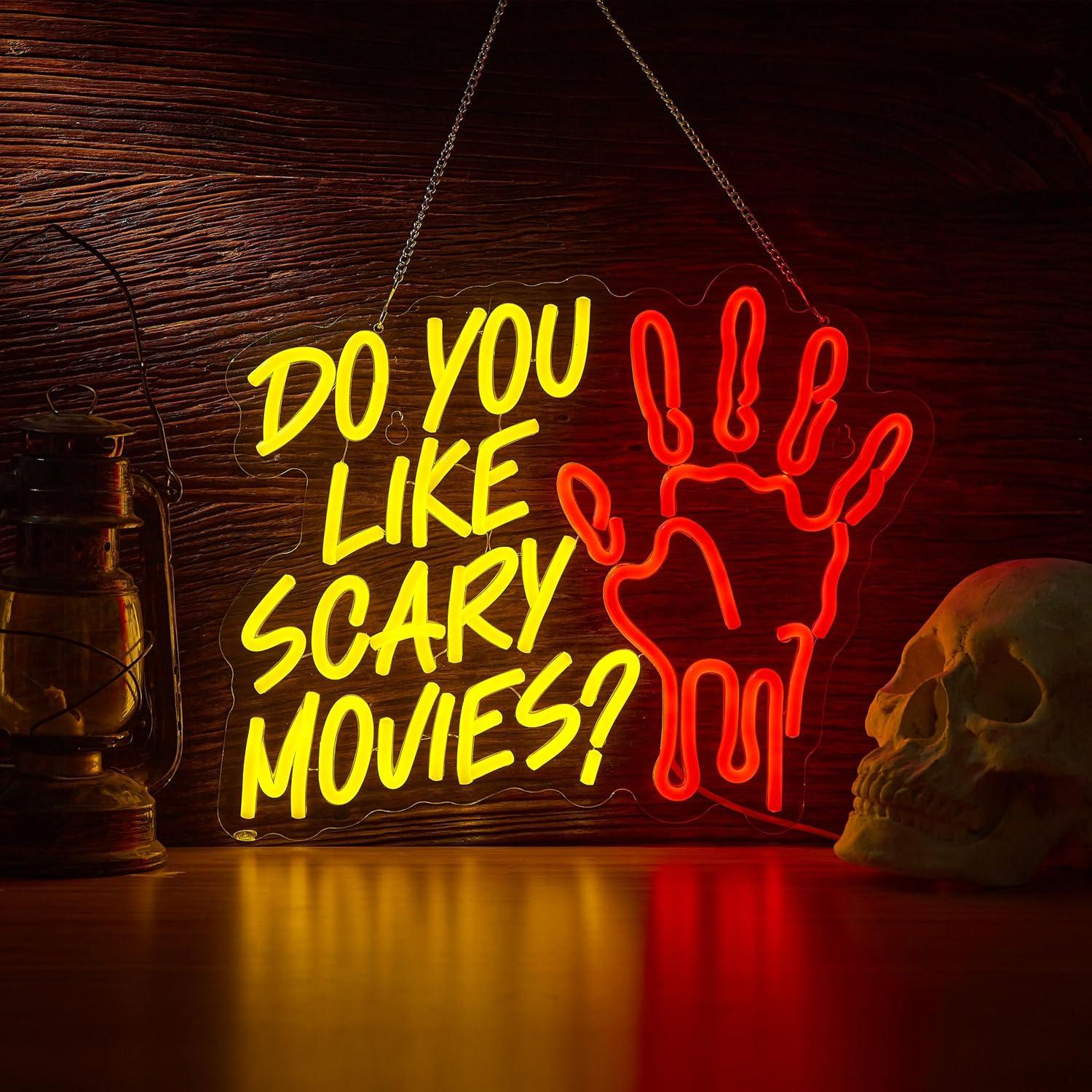 Do You Like Scary Movies Neon  - огляд і ціна Neon Sign Party