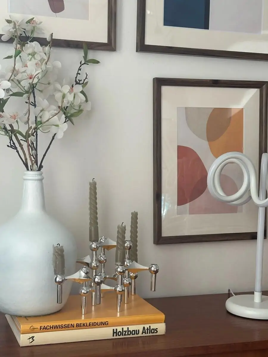 Metal Candle Holder Nordic Mol - огляд і ціна Centerpiece Stick