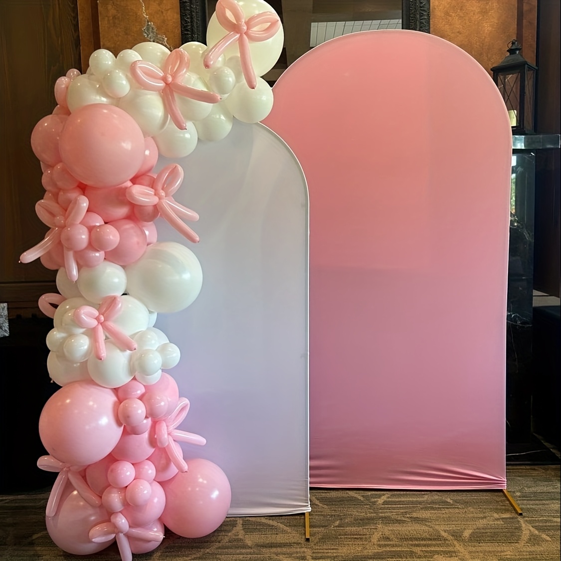 141 Pcs Pink Ribbon Balloons A - огляд і ціна Balloon Arch Kit